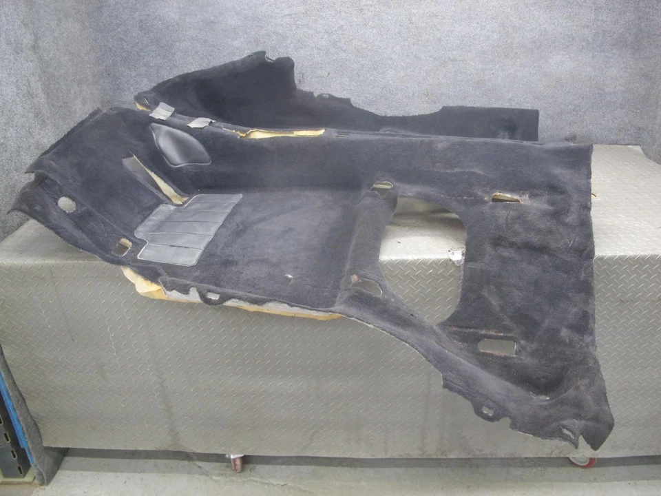 Alfombrilla interior PORSCHE BOXSTER 986 1997-2004 CUBIERTA ALFOMBRILLA NEGRA Foto 3 de 4