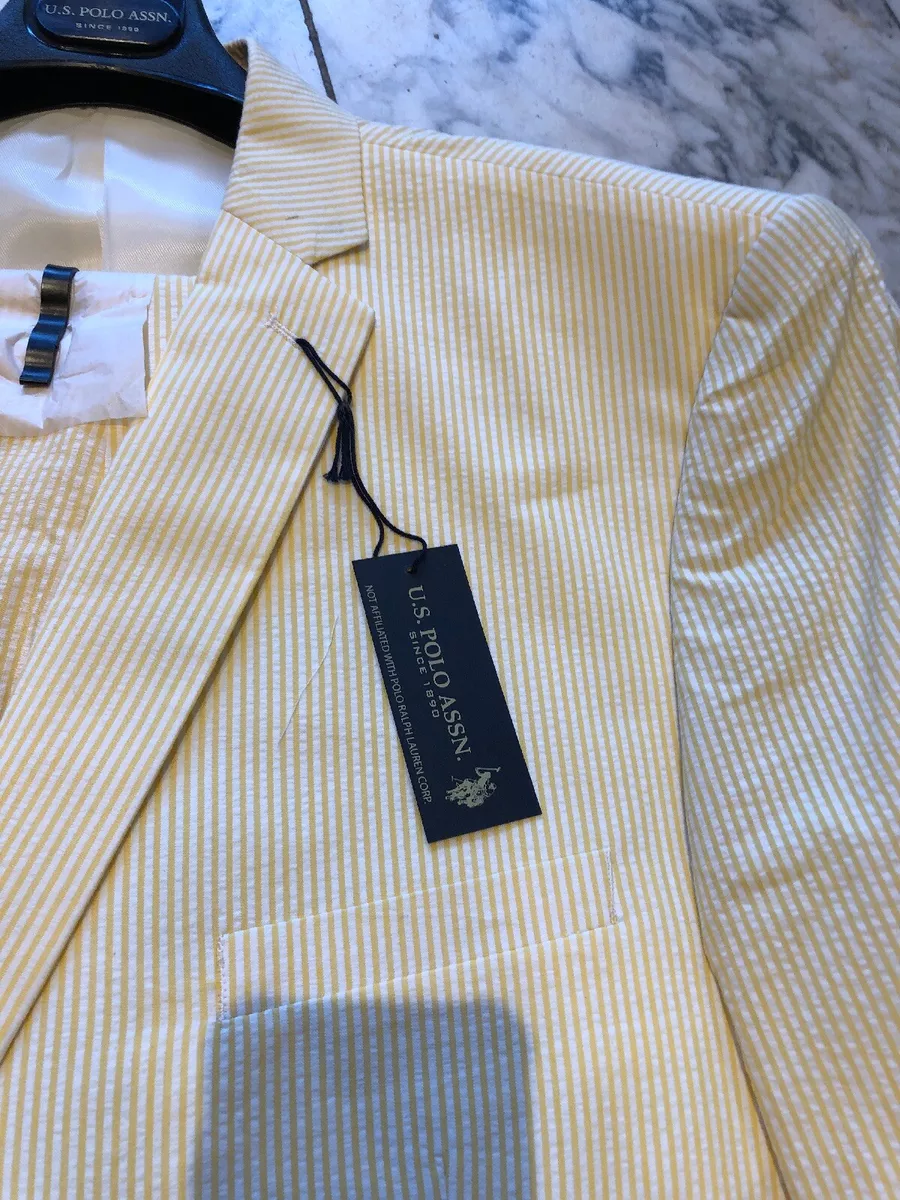 Gray seersucker shop suit