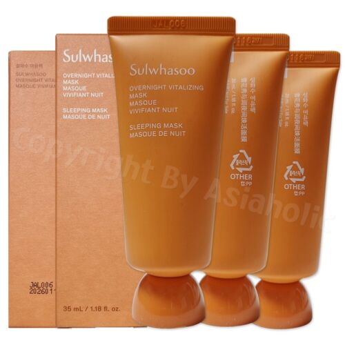 Sulwhasoo Overnight Vitalizing Mask 35ml x 2pcs (70ml) Sample Newest Version - Picture 7 of 12