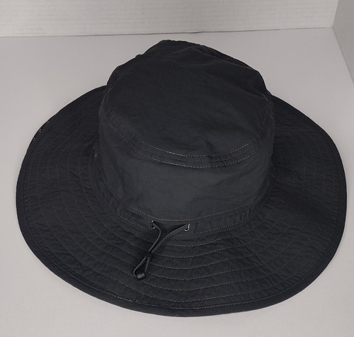 The North Face Boonie Hat Cap Mens Black S/M Drawstring Bucket Hunting Outdoors - Picture 2 of 6