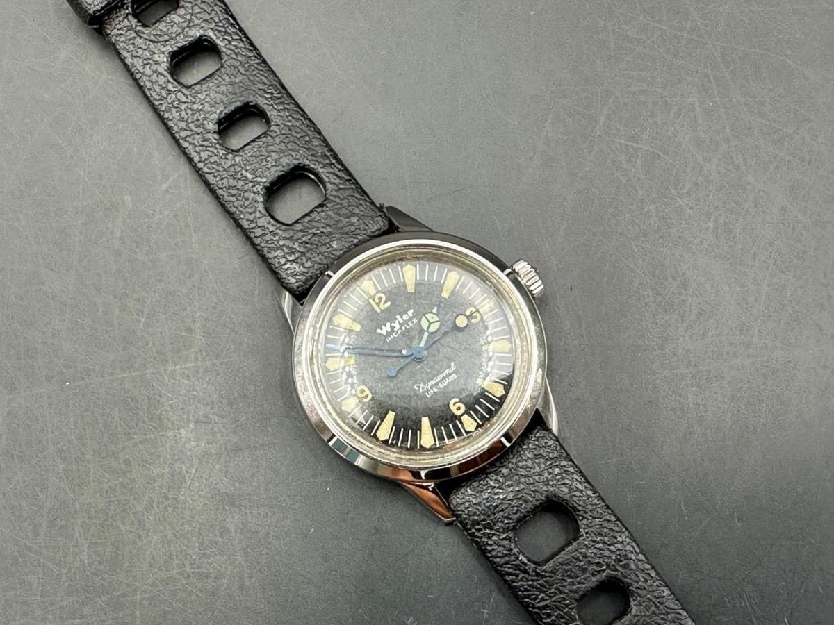 Vintage 1960s Wyler Ref 8181-1168 Dynawind Diver Watch. | eBay