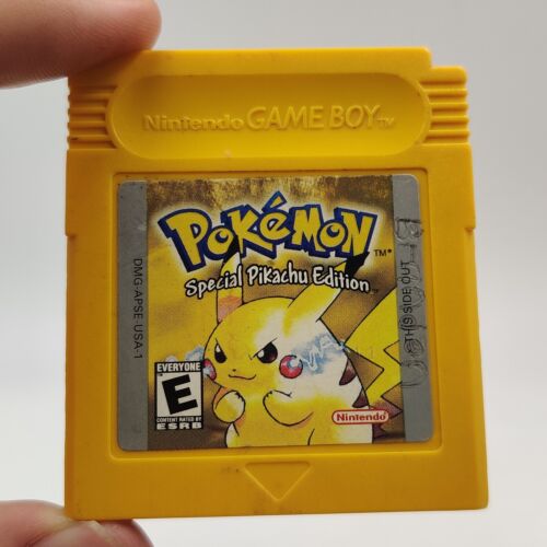 NGBG - Authentisches Pokemon Gameboy Farbe Game Boy Pokemon GELB ROT KRISTALL - Bild 613 von 704