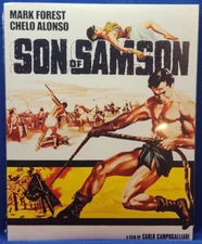 Son of Samson (Blu-ray, 1960, Kino Cult) Mark Forrest, Chelo Alonso