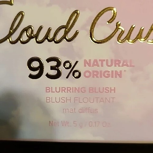 NIB Too Faced Cloud Crush Blurring Blush - Color: Candy Clouds - Picture 2 of 9