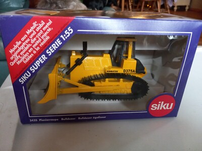 Siku 1/32 3435 KOMATSU D375A BULLDOZER SUPER SERIES LOOK FREE SHIPPING NICE 