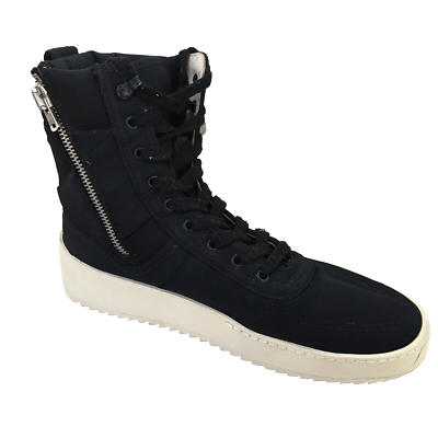 Fear Of God Jungle Military Sneaker Men Shoes Sz EU 45 US 13 Black