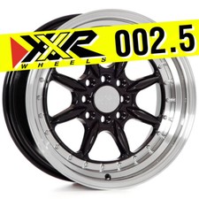 Xxr 002.5 15x8 4x100 4x114.3 20 Gloss Black Wheel Rim Fits Civic Integra Miata