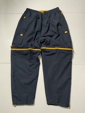 Vintage 90s Y2K 2000s Convertible Parachute Cargo Rave Skate Wide Leg Pants