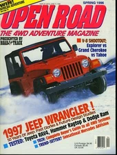 Road & Track Presents Open Road The 4WD Adventure Magazine Spring 1996