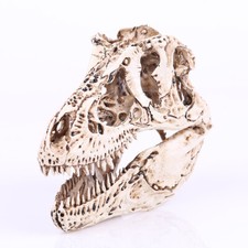 Halloween Tyrannosaurus Rex Skull Sculpture Model Skeleton Resin Animal Skull