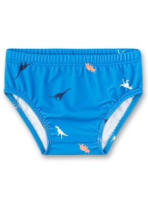 Sanetta Swim Diaper / Bath Diaper Dino, Blue Patterned Size 86+ 92