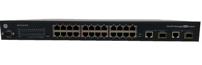 Interlogix GE-DS-242-PoE 24-Port Fast Ethernet Switch PoE-af Managed INV MwSt
