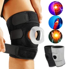Knee Arthritis Support Brace Guard Stabilizer Adjustable Strap Wrap Patella Gym