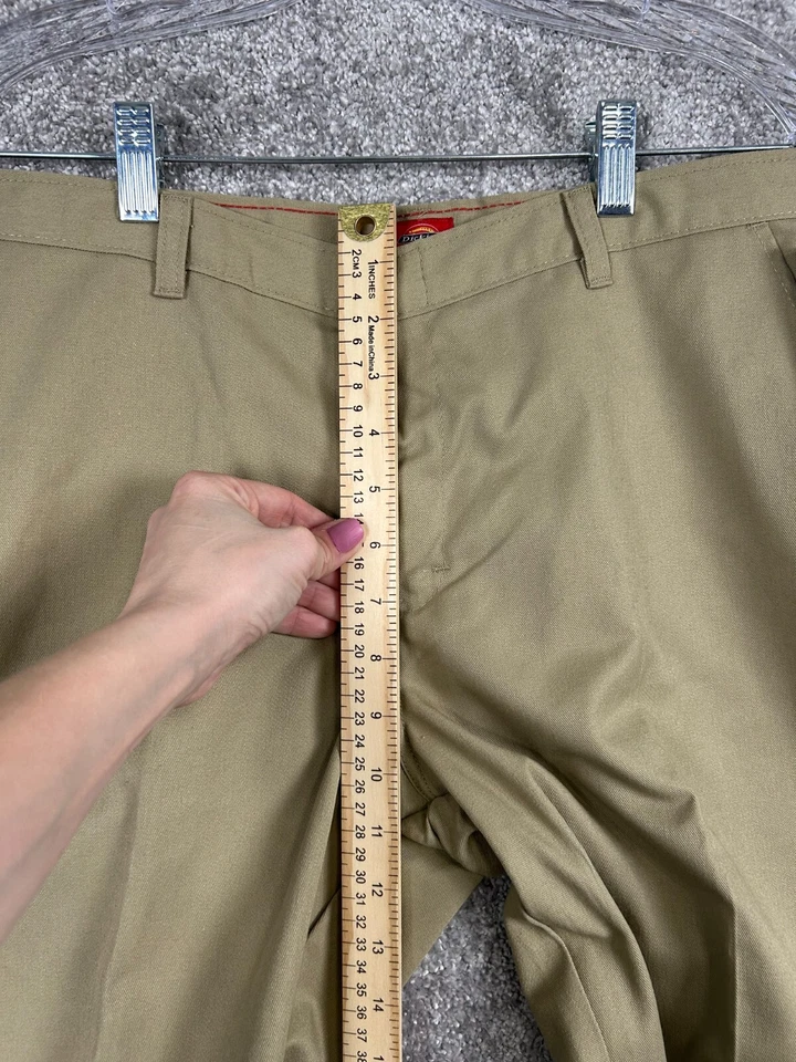 Pantalones Dickies Delanteros Planos Calce Clásico Niñas Talla 20 Reg 32x27.5 Uniforme Escolar Foto 4 de 4