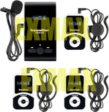 EXMAX EX-100 Wireless AcousticAudioVoice Transmission Microphone commercial 1T3R