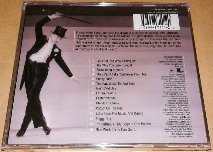 FRED ASTAIRE-THE ESSENTIAL COLLECTION-CD FACTORY SEALED-(Big Band
