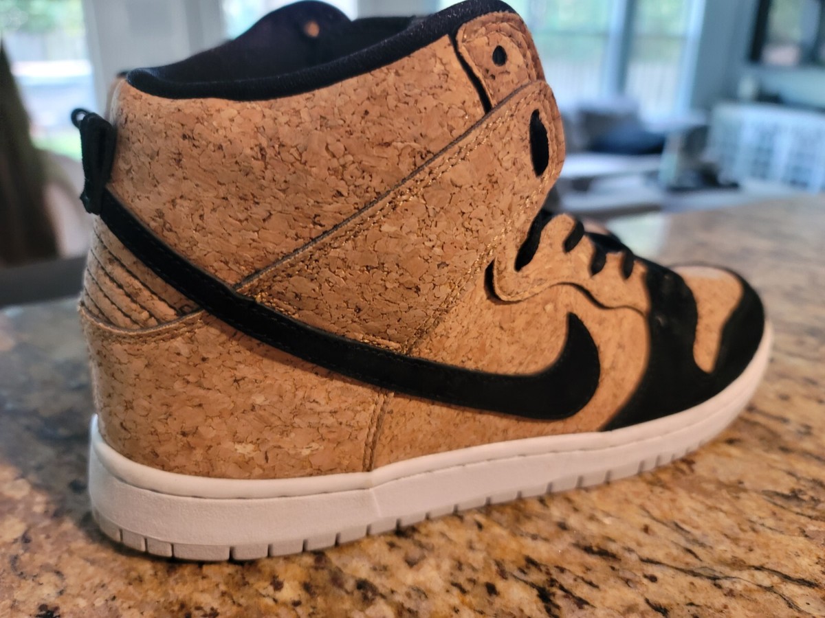 Nike SB Dunk High Premium Cork 2015 Sz. 9 no box 313171-026 EUC | eBay