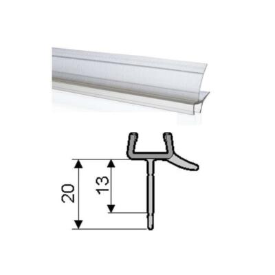 Hüppe Dichtleiste Ablaufleiste 8mm Dichtung Dichtleiste gerade universal
