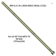 LG 49''V14 ART5 TV REV 0.3 1 R L 6920-0001C 6916L-1722C 49UB830V 66lamp LED Bar
