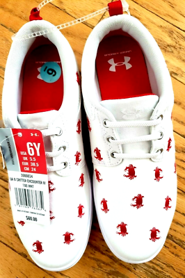 UA Critter Encounter IV Embroidered Red Crab Slip On Canvas 