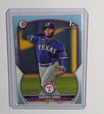 Andres Mesa 1st Rookie RC 2023 Bowman Prospects BP-44 Texas Rangers Blue  /499
