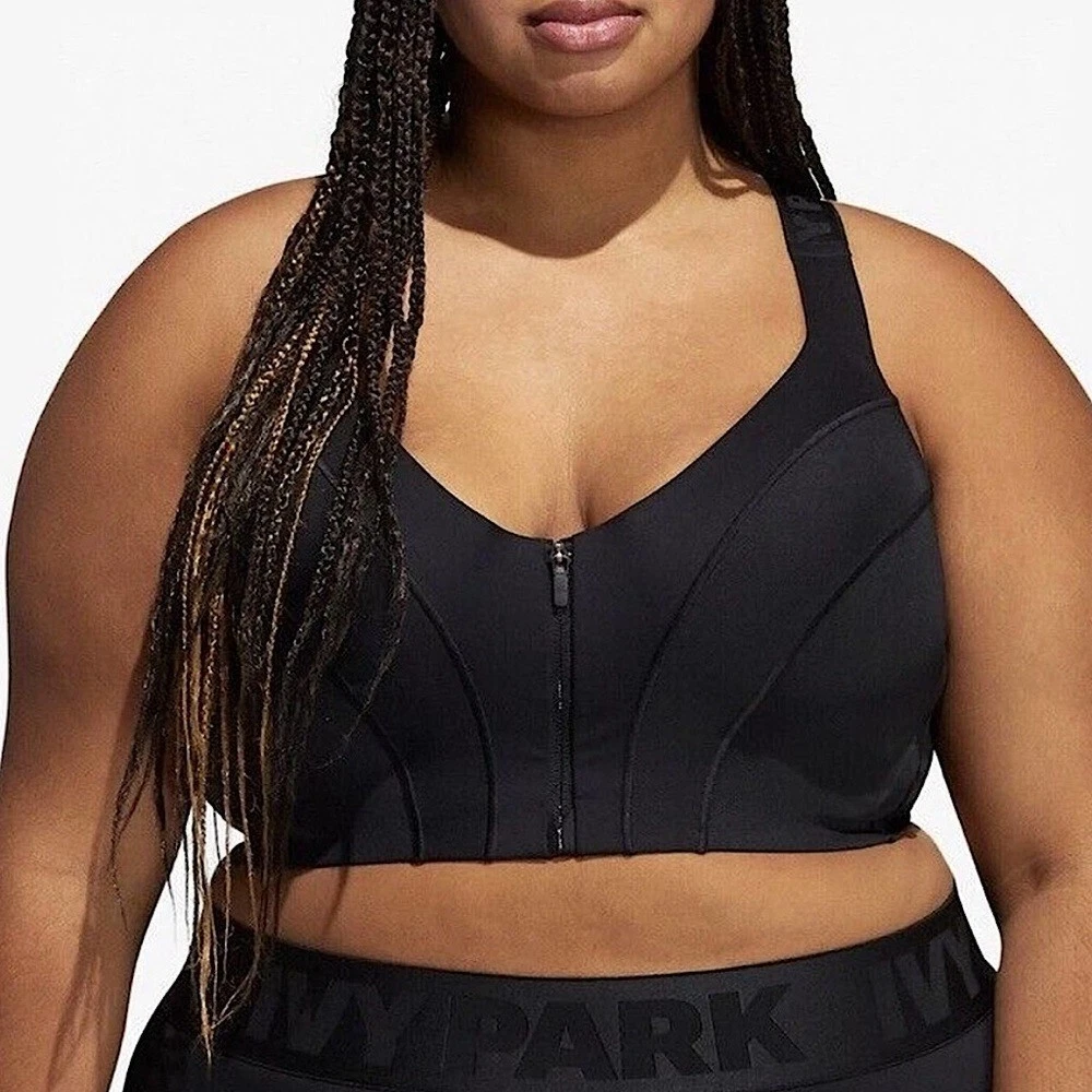 Buy Women Plus Size High-Support Fitness Bra - Black Online