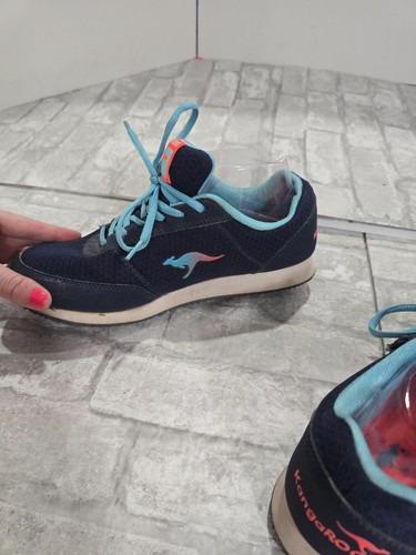 Kangaroos Pocketpass Jogger Navy Blue Womens Retro Running Shoes 164229 Size 8.5 - Picture 6 of 10