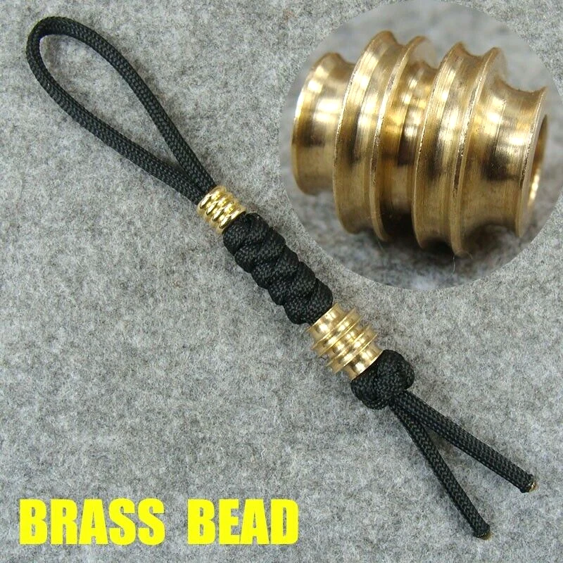 Brass lanyard best sale bead