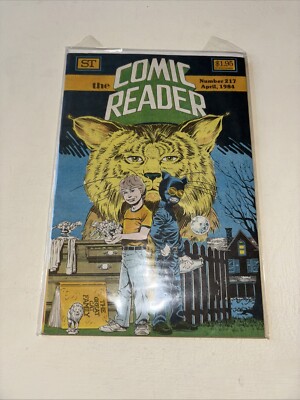 Comic Reader Number 217 April 1984 J