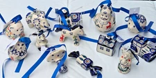 Boleslawiec Polish Pottery Christmas Ornaments - Many to Choose - YOU PICK - NEW