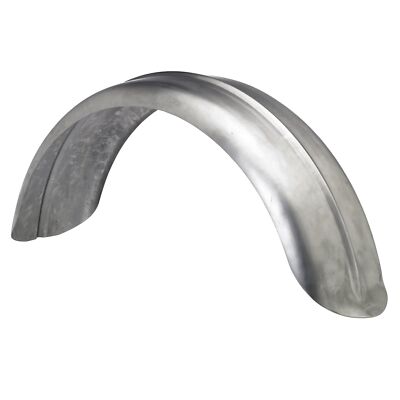 Lowbrow Customs Stingray 7'' Ribbed Steel Rear Fender Harley Hardtail Rigid