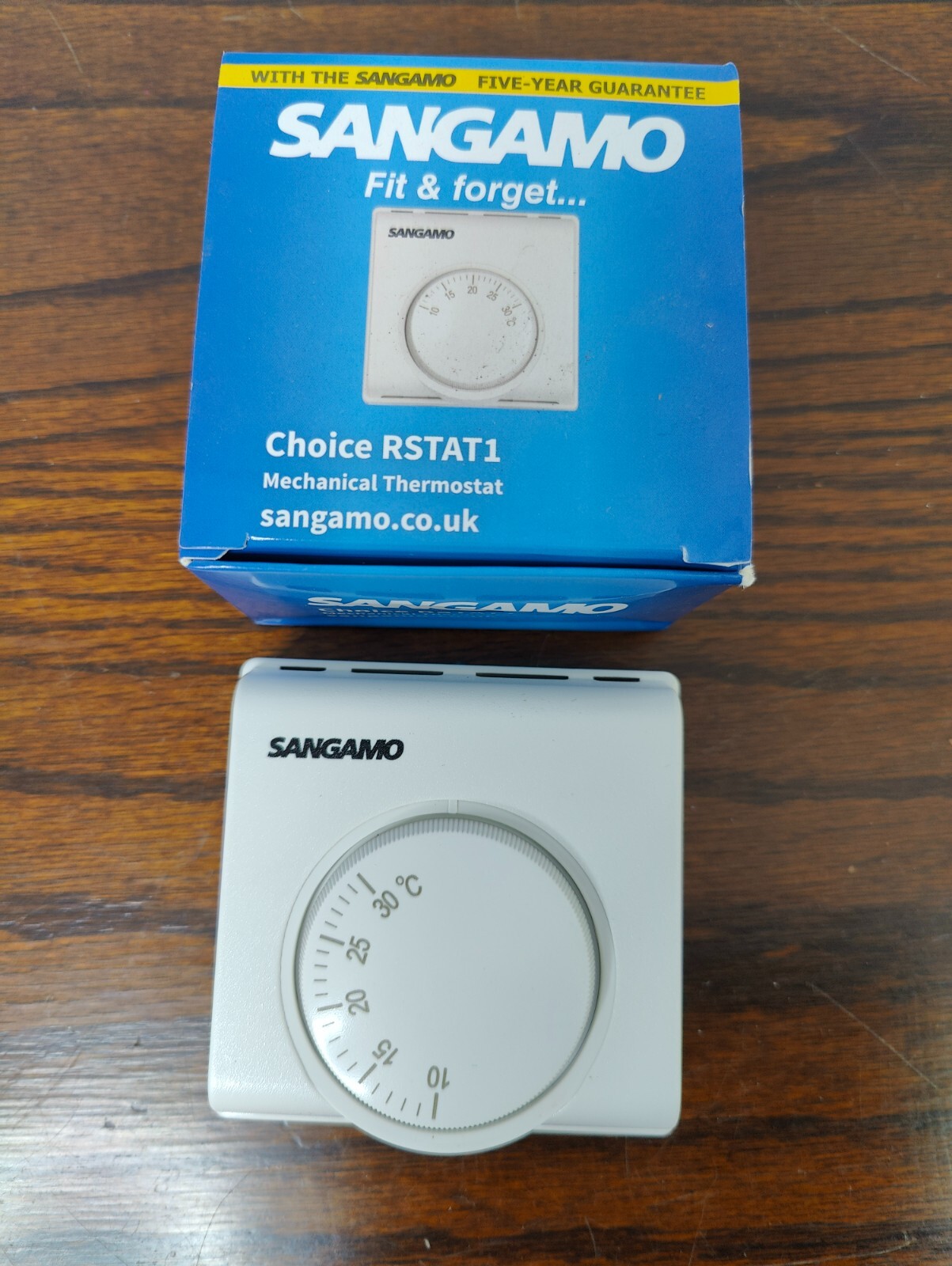 Sangamo Choice RSTAT1 Mechanical Room Central Heating Thermostat for sale  online | eBay