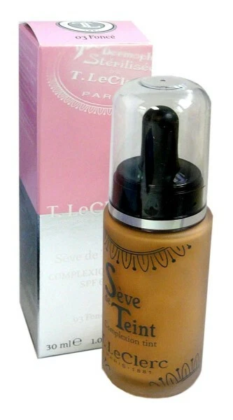 T LECLERC sève de teint ANTI AGE améliore l élasticité SPF6 03 foncé NEUF - Photo 1/1