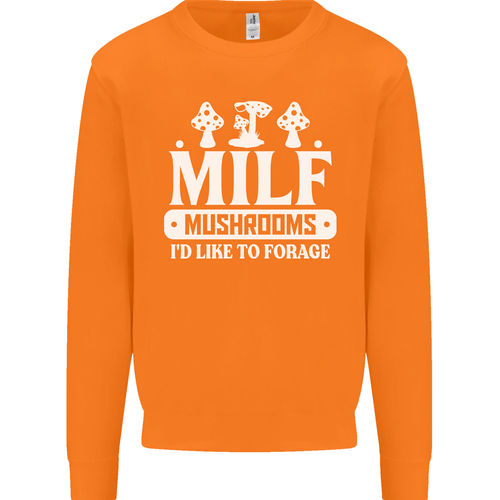 Mushrooms I Like To Forage MILF Hombre Sudadera Jersey - Imagen 9 de 29