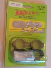 Kwik- Site see thru scope rings KS-ENG New England Muzzle Loaders