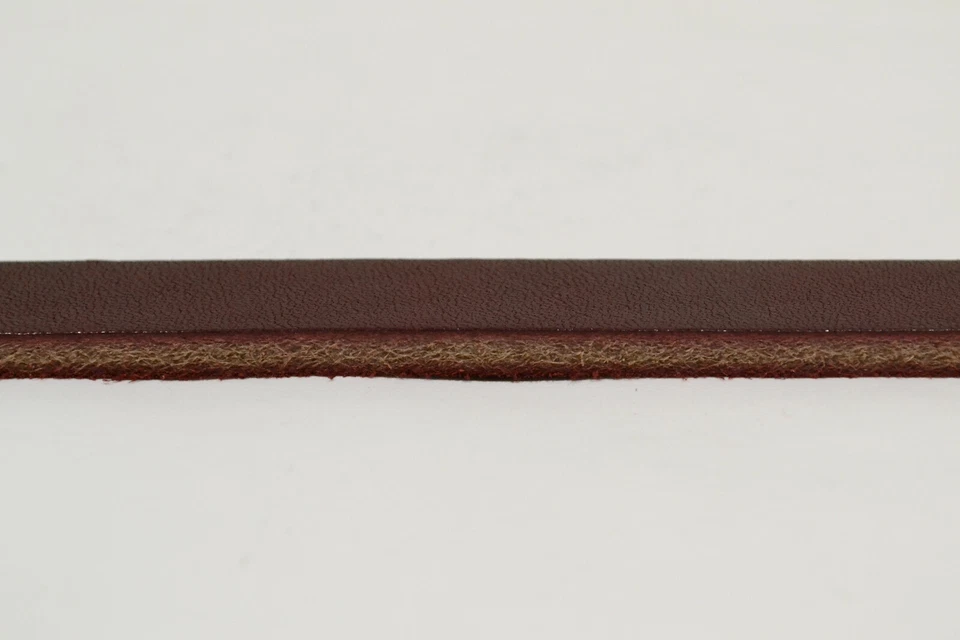 Leather Strip - Burgundy Latigo - 5/8" - 10-11 oz - 1 Piece (E422) - Image 2 of 3