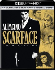 Scarface 1983  Blu-ray Steven Bauer Mary Elizabeth Mastrantonio Al Pacino