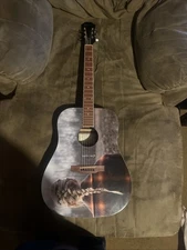 OFFICIAL Taylor Swift Evermore Album Epiphone Acoustic Guitar