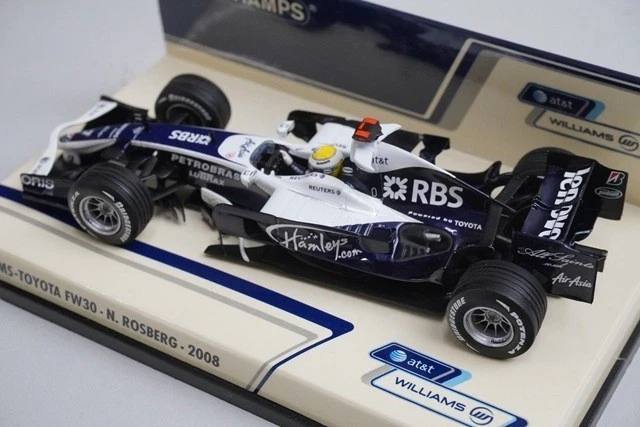 1:43 MINICHAMPS 400080007 Williams Toyota FW30 2008 #7 model car - Image 2 of 4
