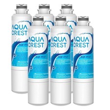 AQUA CREST DA29-00020B Water Filter Compatible with Samsung® DA29-00020B (6 Pcs)