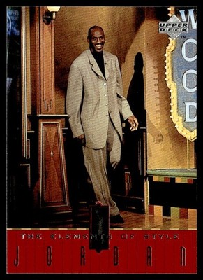 1998-99 Upper Deck The Elements of Style Michael Jordan Chicago Bulls #127