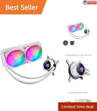 High-Performance ROG Strix LC II 240 ARGB Liquid Cooler - Intel AMD Compatible