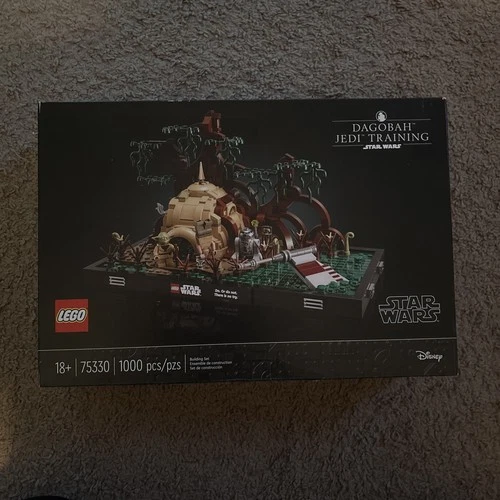 Retired Lego Star Wars Dagobah Jedi Training 75330, Sealed, Box Slightly Damaged