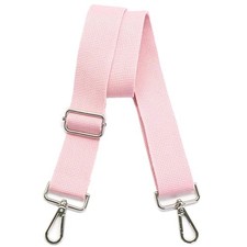 Purse Strap, Extra-Long 55" Adjustable Duffle Bag Bag Straps-silver Buckle-pink