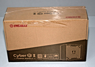 Enermax Power Supply 750W CyberG II 80+ Gold Black non-mod ERV750G-AHG-NAC NEU