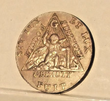 SKETCHLEYS LONDON MASONIC HALFPENNY TOKEN, DH369 MX. R26