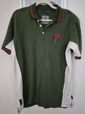 Lancashire County Cricket Club Red Rose Kukri Polo Shirt Size XL 44" Chest