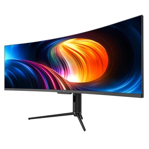 V7 49" Curved Gaming Monitor - DQHD - 5120 x 1440 - Height Adjustable
