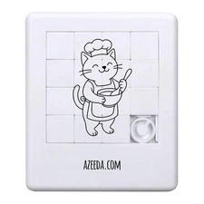 'Baking Cat' Sliding Puzzle (PZ00036959)