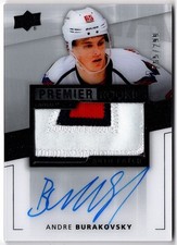 2014-15 Upper Deck Premier Rookies Auto Patch ANDRE BURAKOVSKY 114 /299 Capitals